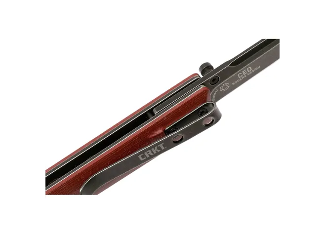 Ніж CRKT CEO burgundy, D2 Фото 2